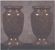 8X16 Granite Vase